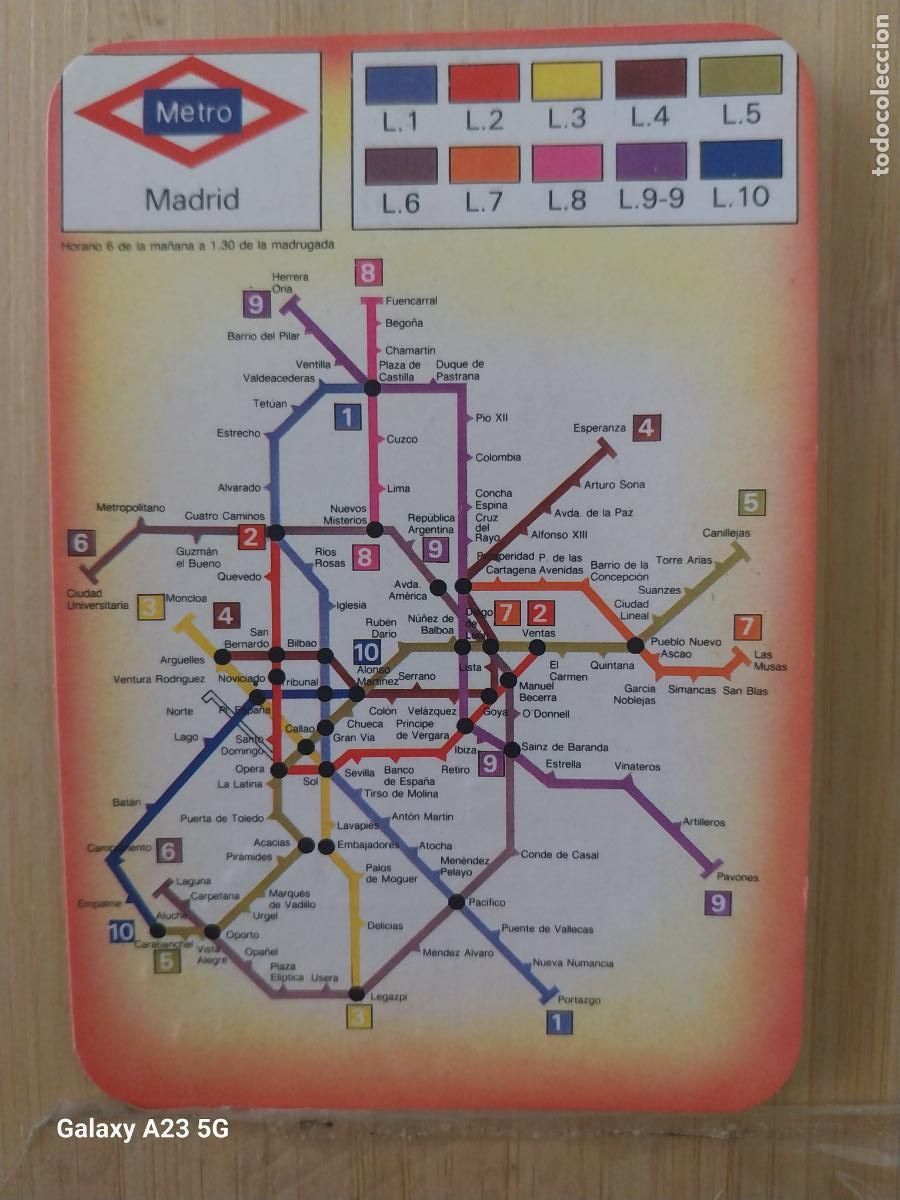 Coleccionismo calendarios: METRO MADRID PLANO CALENDARIO 1993 PROMOCIONAL DECORACION DE FRUTOS TORREJON ARDOZ **