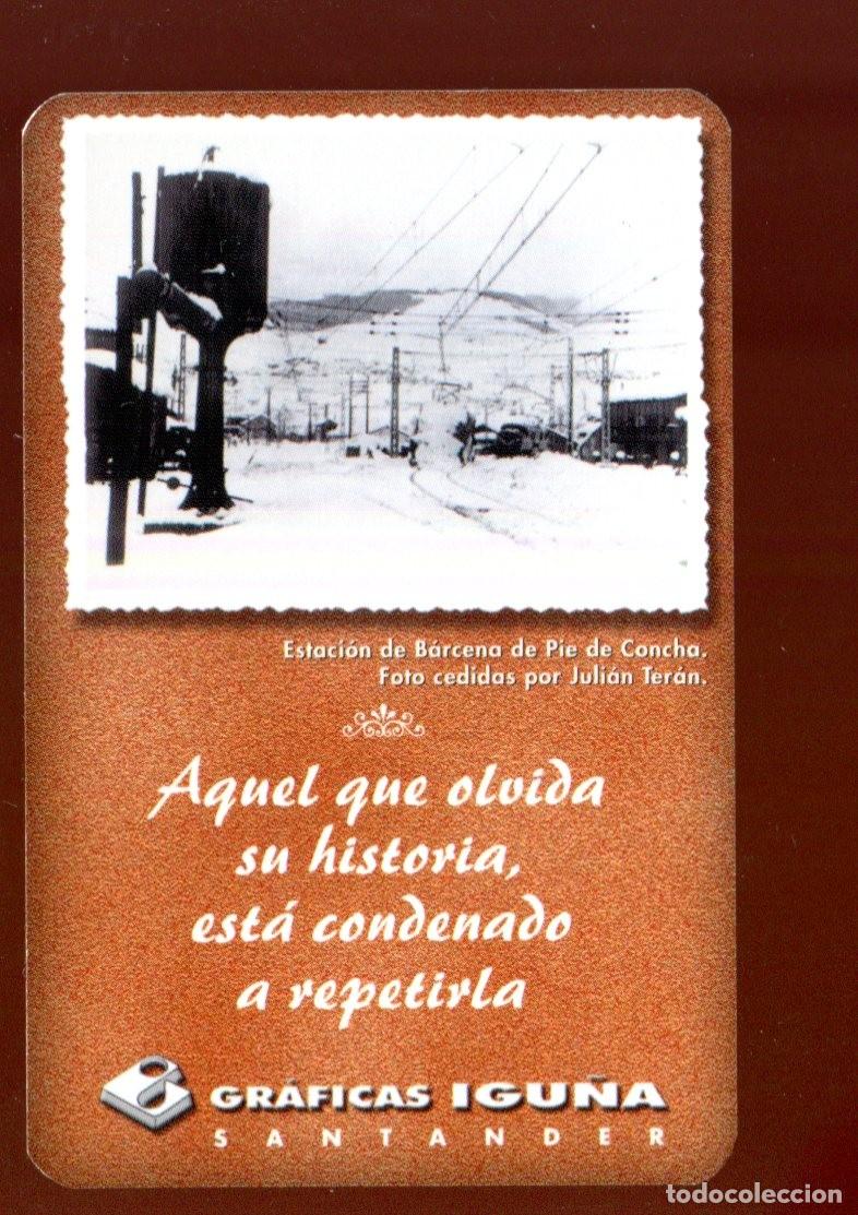 Coleccionismo calendarios: Calendario 2008 GRAFICAS IGU&Ntilde;A EN SANTANDER (Estacion de Tren de Barcena de Pie de Concha