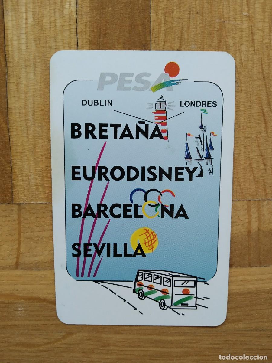 Collectionnisme Calendriers: CALENDARIO FOURNIER PESA 1992 AUTOBUS BARCELONA 92 SEVILLA 92 JUEGOS OLIMPICOS EURODISNEY