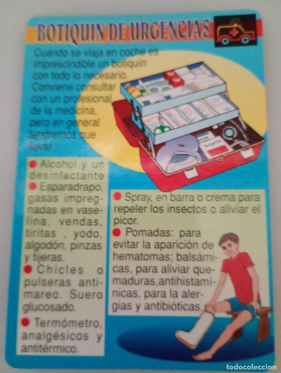 Coleccionismo calendarios: Calendario 1999 Serie WCB 234 Informativo Botiqu&iacute;n