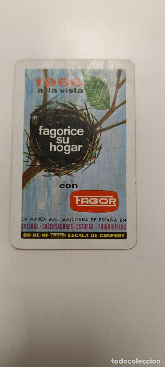 Colecionismo Calend&aacute;rios: CALENDARIO FOURNIER A&Ntilde;O 1966