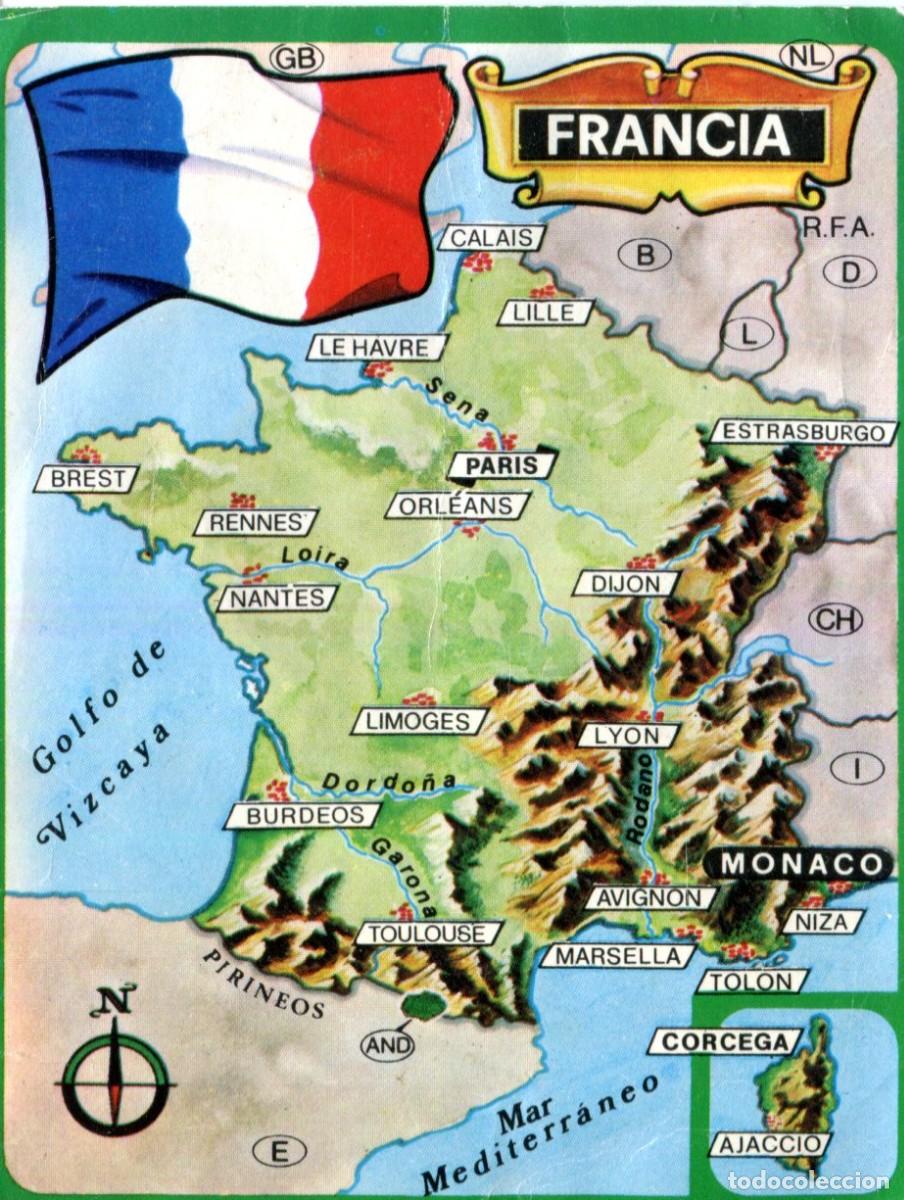 Coleccionismo calendarios: CALENDARIO (CROMO) - FRANCIA - CROMOS TODA EUROPA A&Ntilde;O 1976 - VER FOTOS