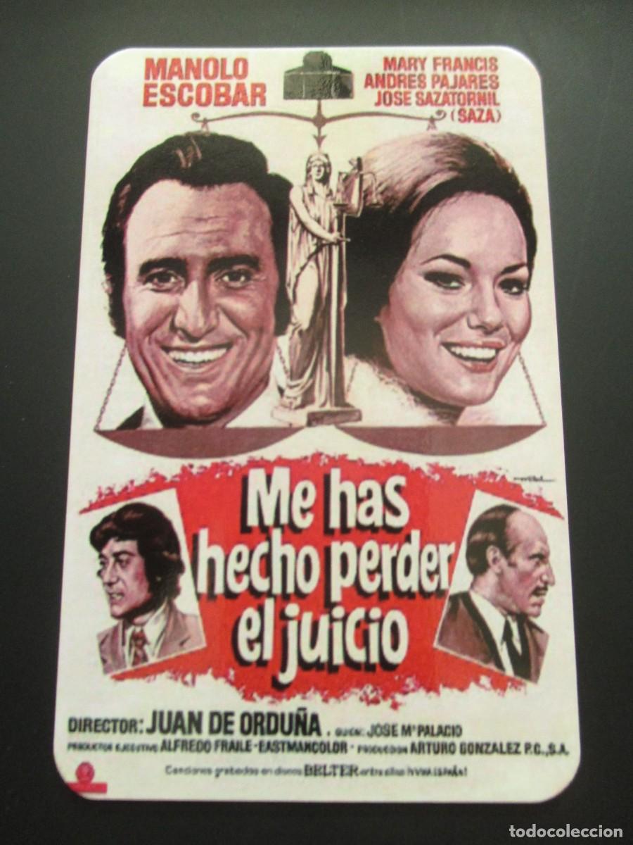 Coleccionismo calendarios: CALENDARIOS DE BOLSILLO DE CINE ESPA&Ntilde;OL