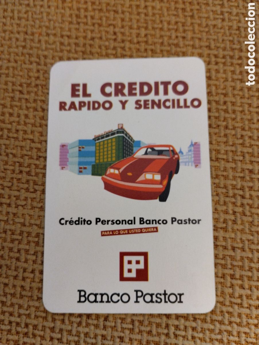 Coleccionismo calendarios: Calendario Fournier Banco Pastor 1992