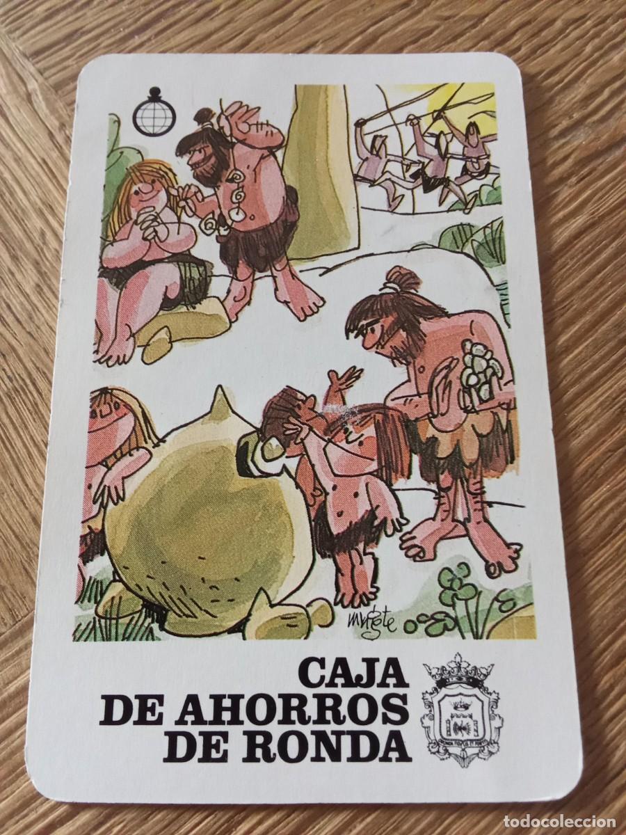 Coleccionismo calendarios: Calendario fournier Caja de Ahorros de Ronda 1987 Mingote
