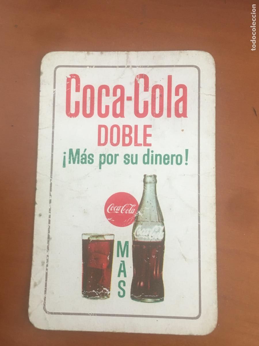 Coleccionismo calendarios: fournier coca cola 1964 calendario original