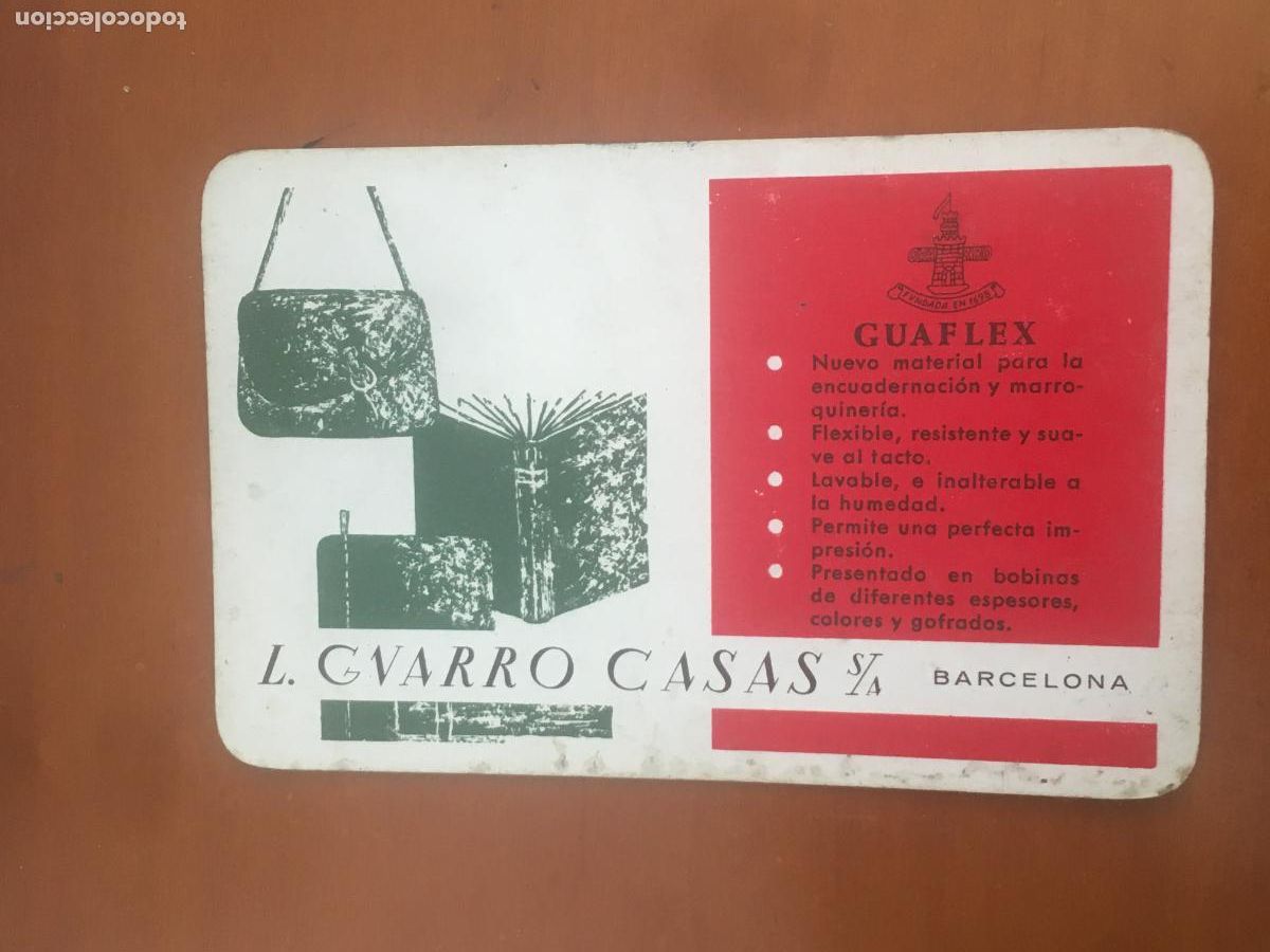 Coleccionismo calendarios: fournier guarro casas 1964 calendario original