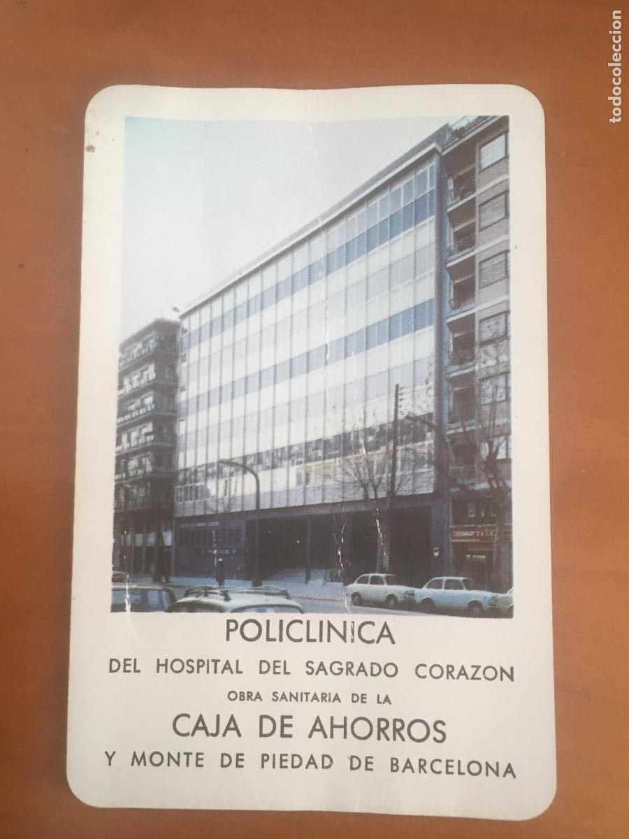Coleccionismo calendarios: fournier caja ahorros barcelona 1972 calendario original