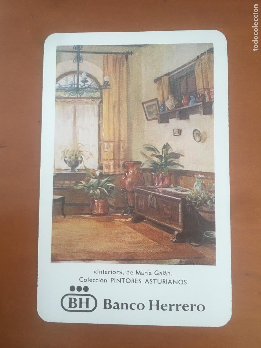 Coleccionismo calendarios: fournier banco herrero 1988 calendario original