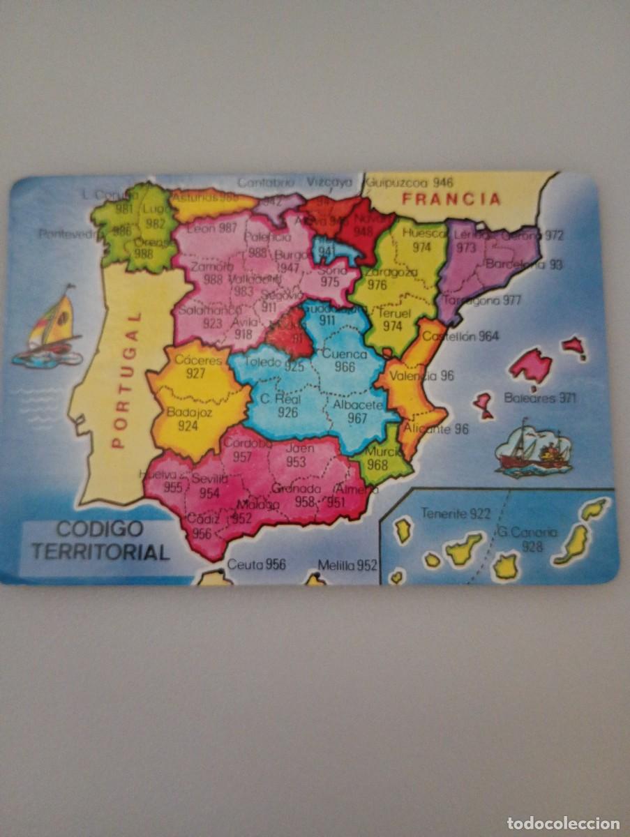 Coleccionismo calendarios: Calendario 1992 Serie MP 52 Informativo C&oacute;digos Postales