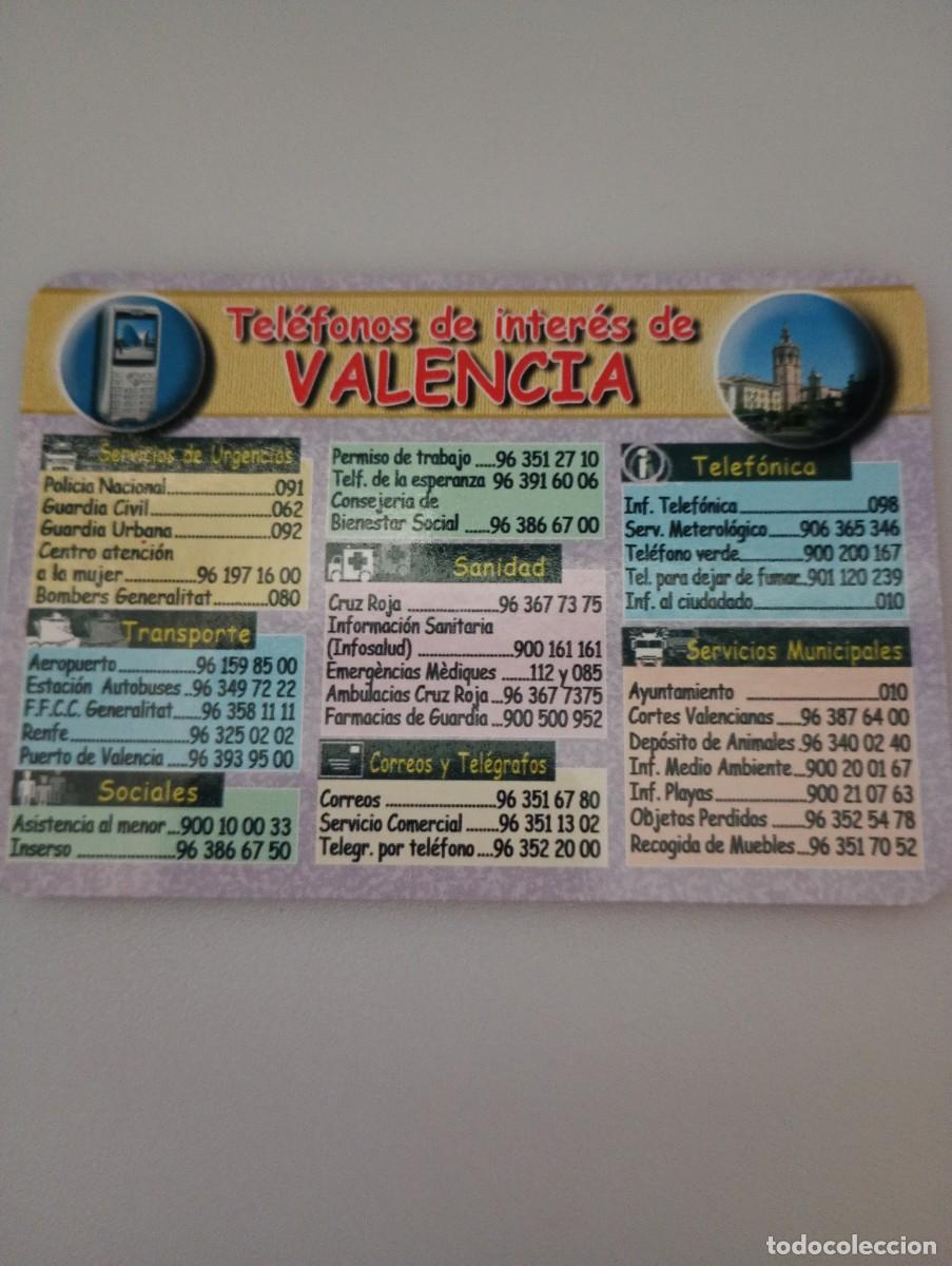 Coleccionismo calendarios: Calendario 2007 Serie RR 105 Informativo Tel&eacute;fonos de inter&eacute;s de Valencia