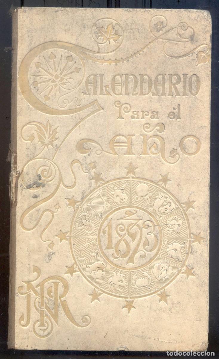 Coleccionismo calendarios: NUMULITE L0467 Calendario para el a&ntilde;o 1893