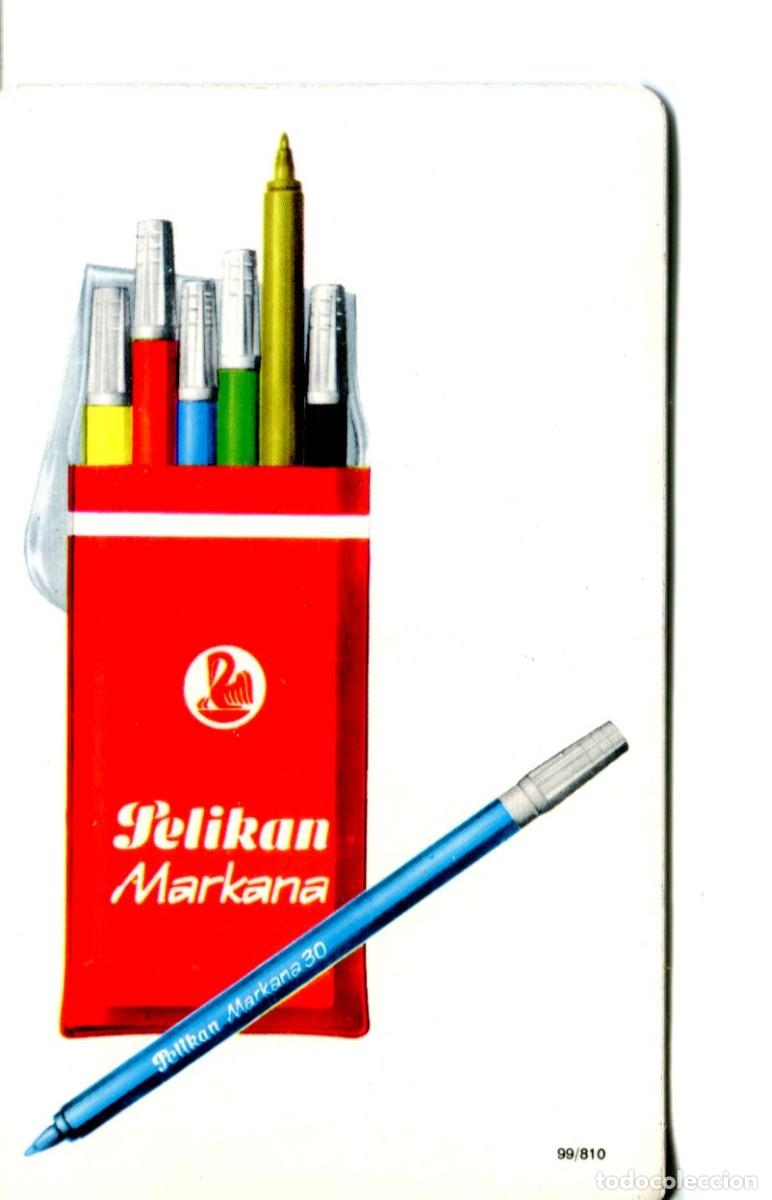 Coleccionismo calendarios: Calendario PELIKAN. Rotulador de Alegre Colorido A&ntilde;o 1972
