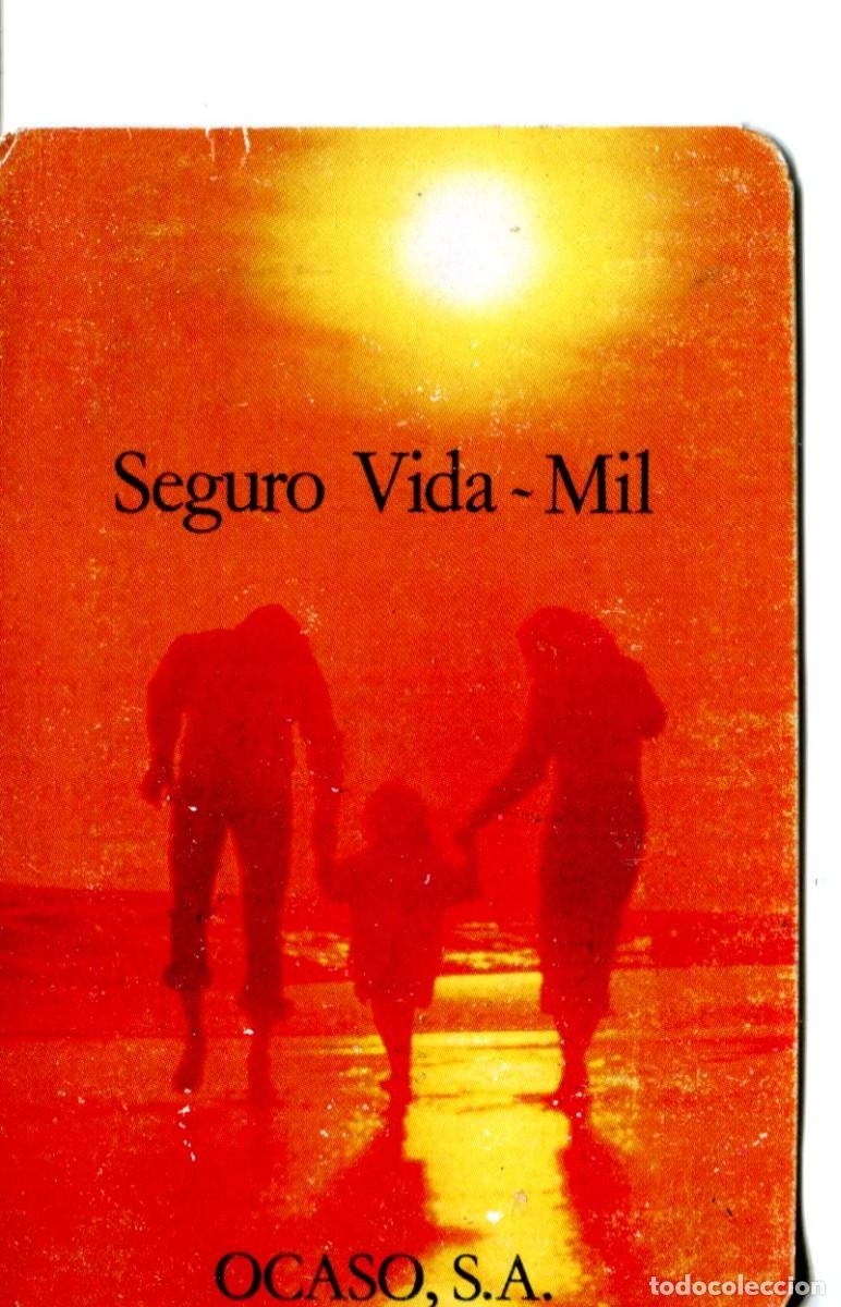 Coleccionismo calendarios: CALENDARIO DE BOLSILLO DE OCASO SEGUROS A&ntilde;o 1984 Seguro Vida - Mil