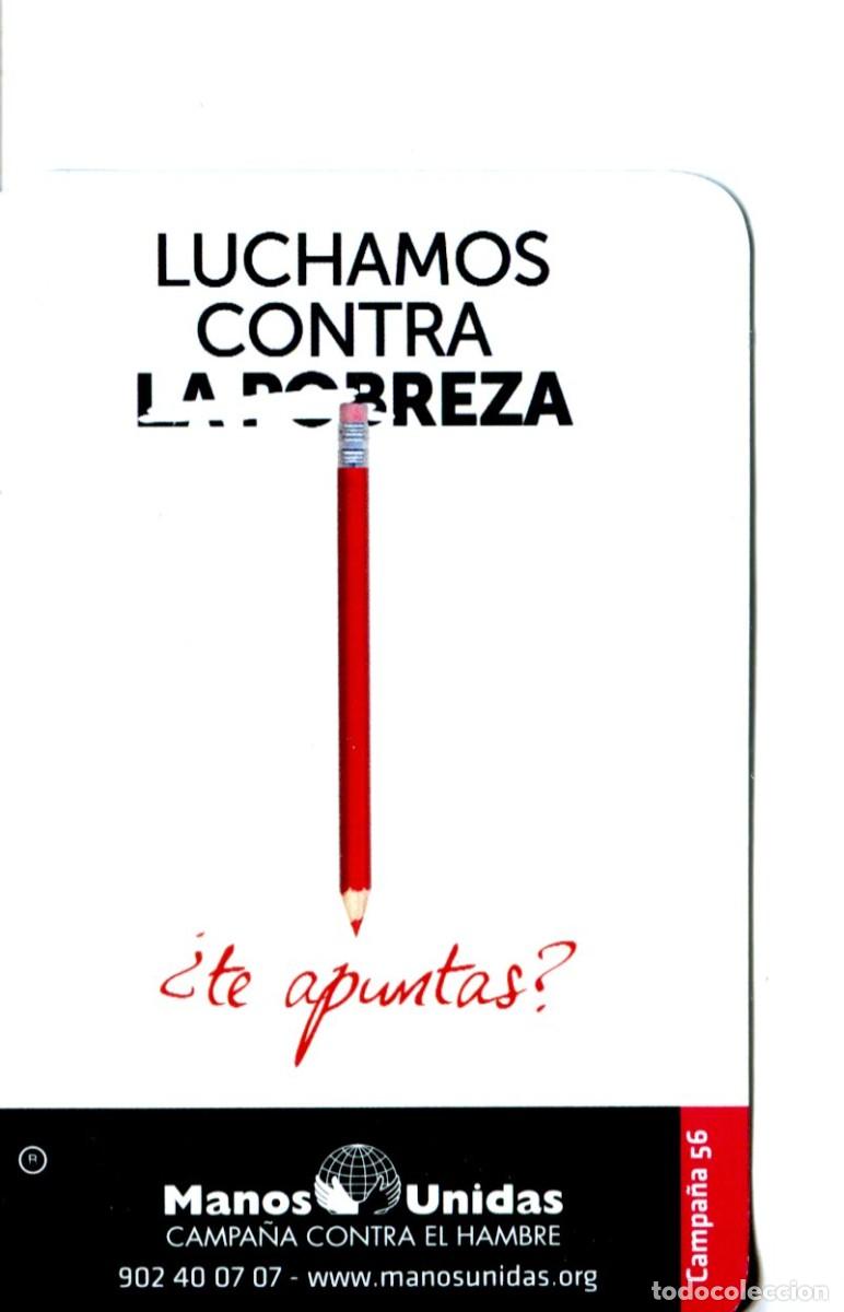 Coleccionismo calendarios: Calendario bolsillo - MANOS UNIDAS - CASTELLANO - A&ntilde;o 2015