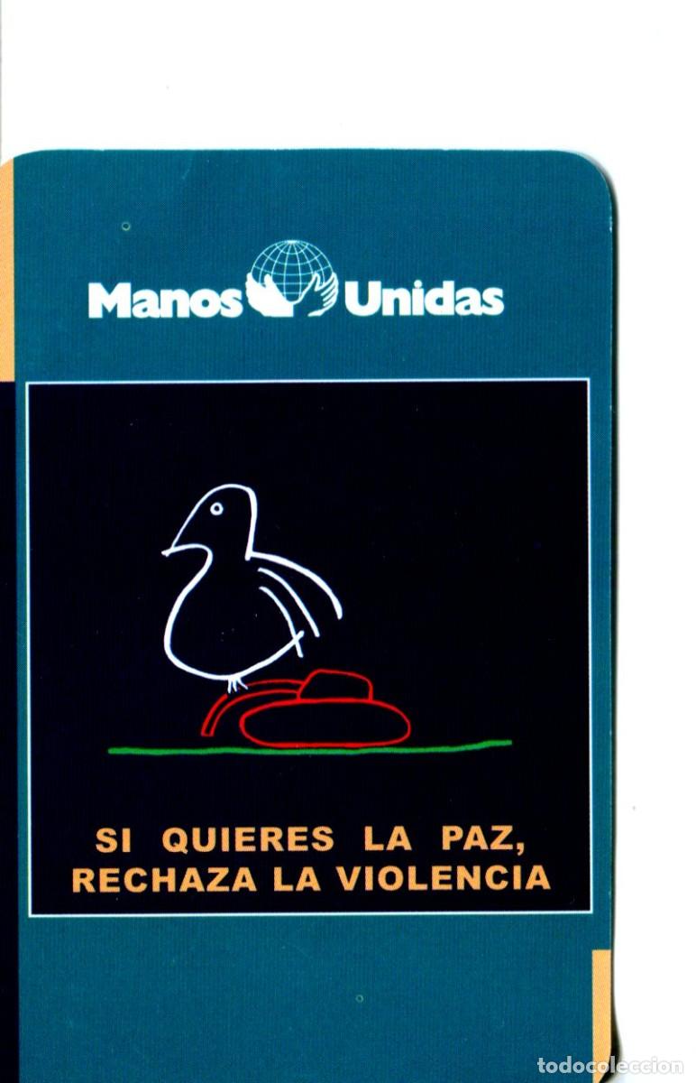 Coleccionismo calendarios: Calendario bolsillo - MANOS UNIDAS - CASTELLANO - A&ntilde;o 2002