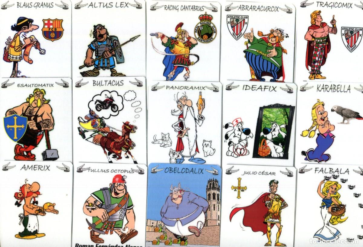 Coleccionismo calendarios: 32 CALENDARIOS DE BOLSILLO A&Ntilde;O 2020 COLECCIONISTAS PERSONAJES DE ASTERIX Y OBELIX