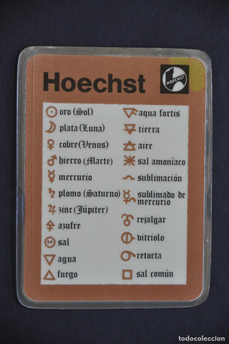 Coleccionismo calendarios: CALENDARIO PLASTIFICADO 1980 - HOECHST