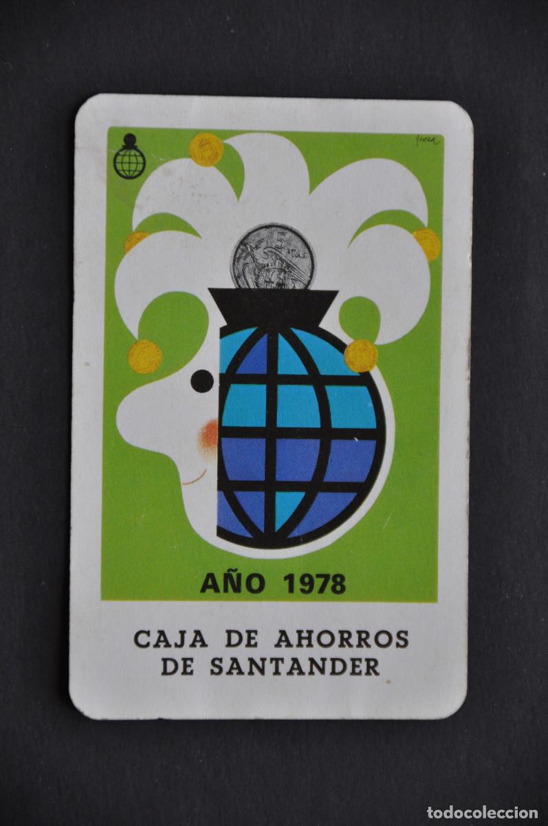 Coleccionismo calendarios: CALENDARIO FOURNIER 1978 - CAJA DE AHORROS DE SANTANDER