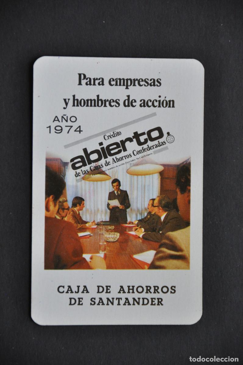 Coleccionismo calendarios: CALENDARIO FOURNIER 1974 - CAJA DE AHORROS DE SANTANDER