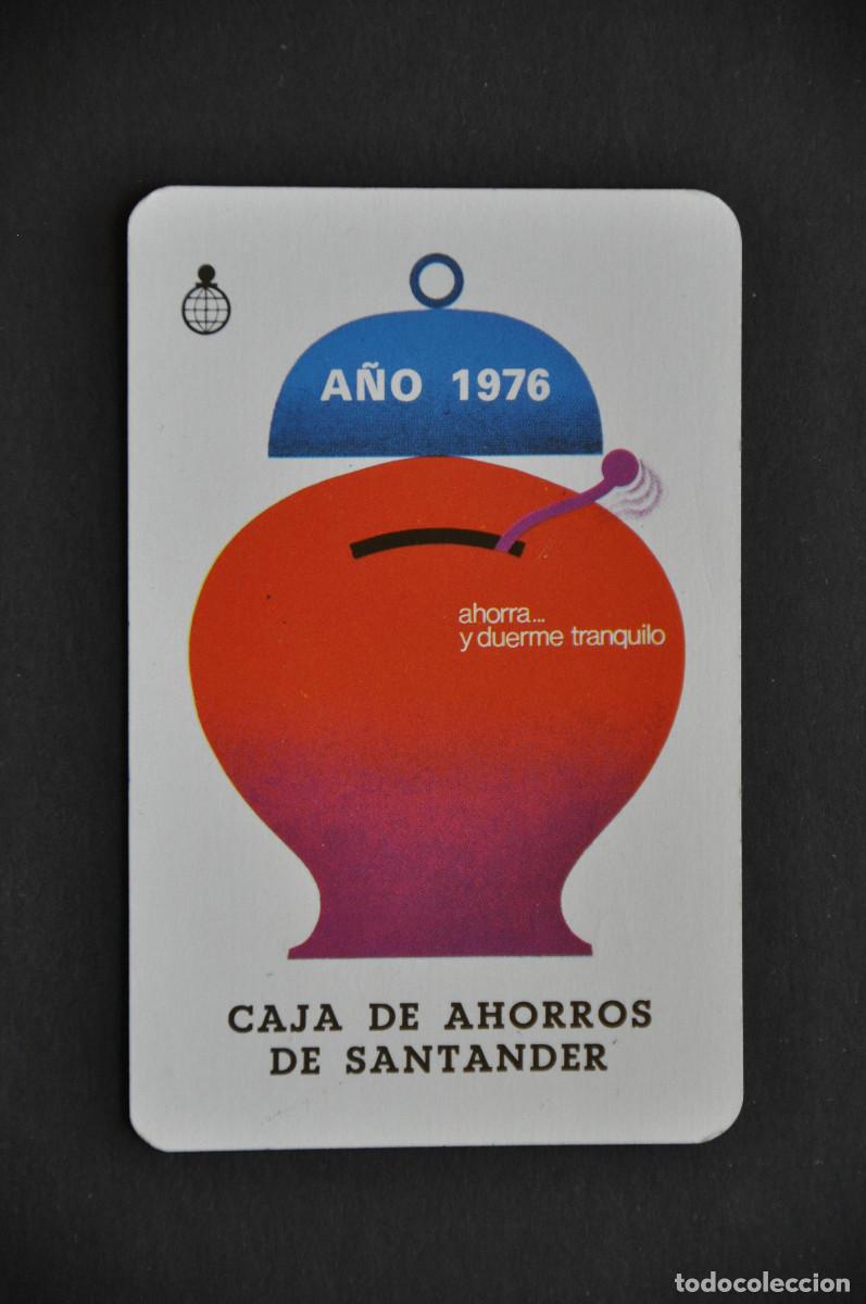 Coleccionismo calendarios: CALENDARIO FOURNIER 1976 - CAJA DE AHORROS DE SANTANDER