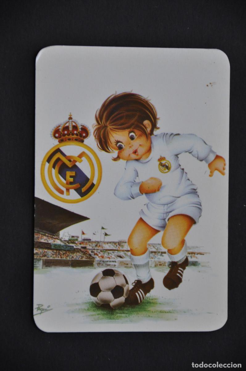 Coleccionismo calendarios: CALENDARIO 1988 - REAL MADRID - CALZADOS RAM&Oacute;N (SELAYA-SANTANDER)