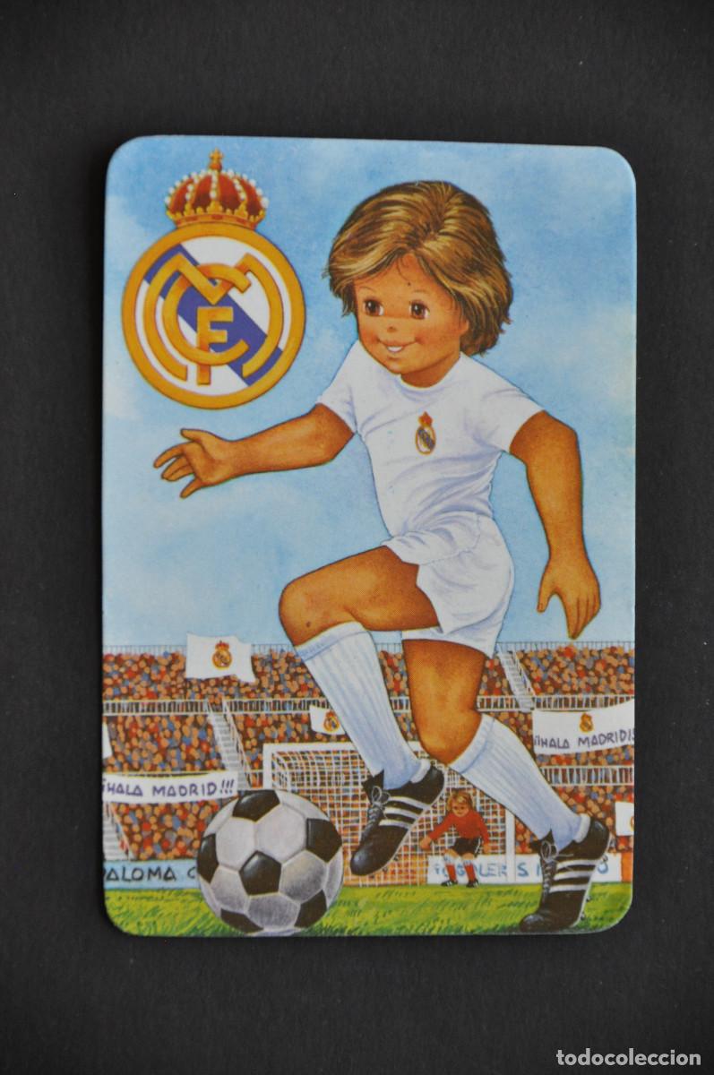 Coleccionismo calendarios: CALENDARIO 1986 - REAL MADRID - CAFETER&Iacute;A CHESTER (LOGRO&Ntilde;O)