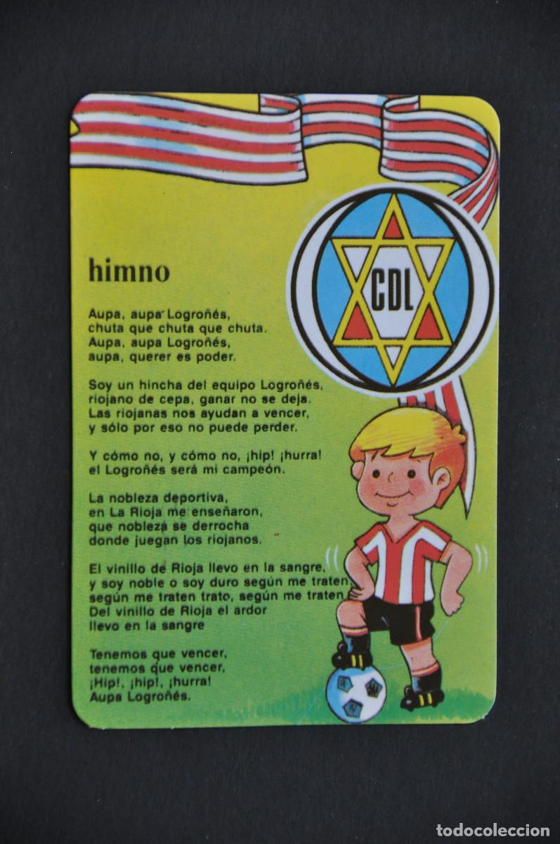 Coleccionismo calendarios: CALENDARIO 1997 - HIMNO DEL CLUB DEPORTIVO LOGRO&Ntilde;&Eacute;S - CAFETER&Iacute;A ESTACI&Oacute;N DE AUTOBUSES (LOGRO&Ntilde;O)
