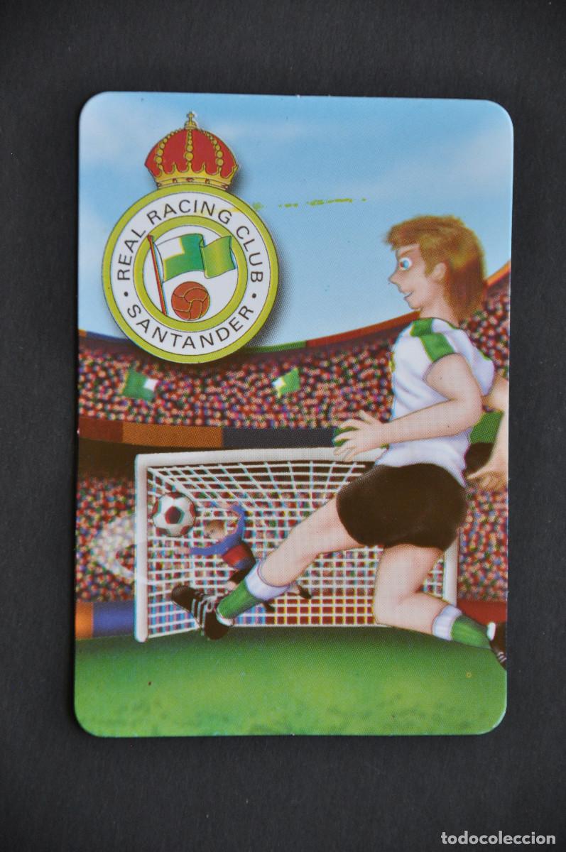 Coleccionismo calendarios: CALENDARIO 2002 - REAL RACING CLUB DE SANTANDER - FERRETER&Iacute;A HERRERO (VILLACARRIEDO-CANTABRIA)