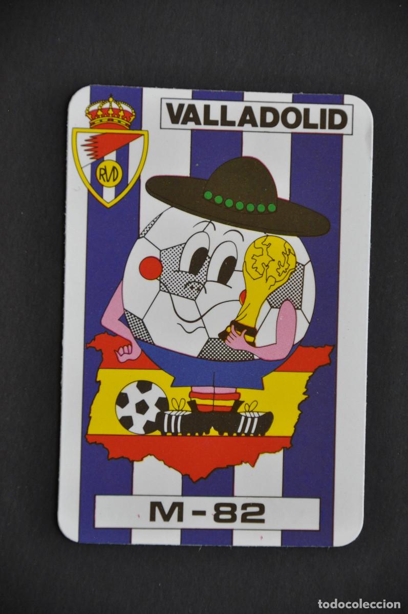 Coleccionismo calendarios: CALENDARIO 1982 - MUNDIAL-82 REAL VALLADOLID - EL CAF&Eacute; DEL NORTE (VALLADOLID)