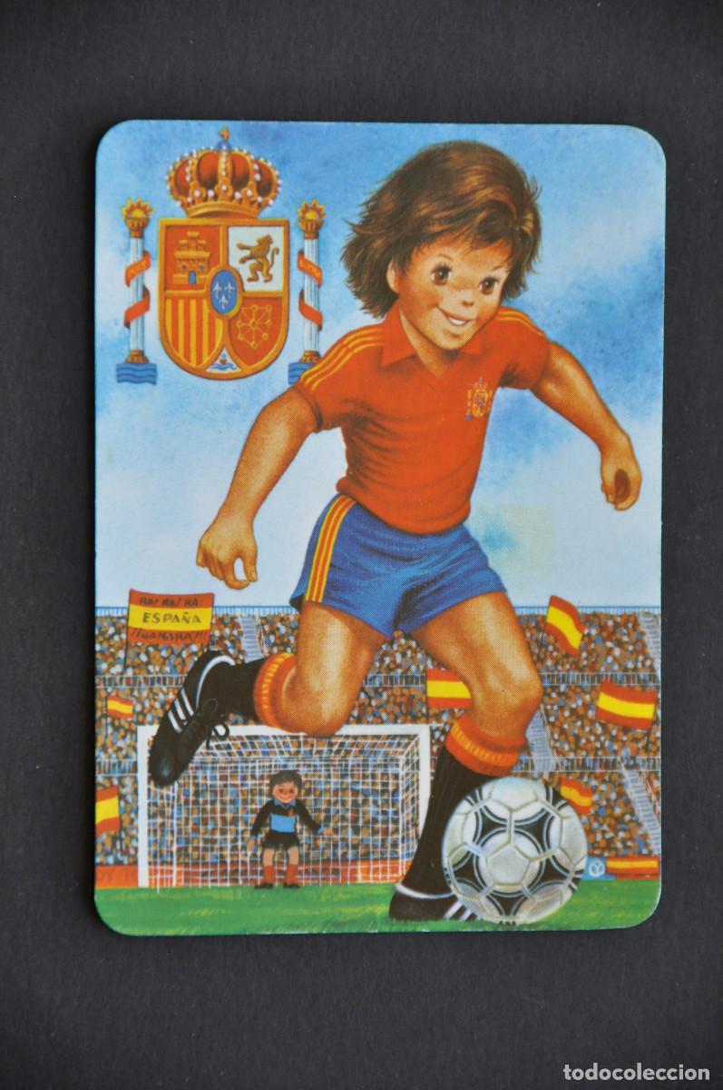 Coleccionismo calendarios: CALENDARIO 1989 - SELECCI&Oacute;N ESPA&Ntilde;OLA DE F&Uacute;TBOL - CAFETER&Iacute;A RESTAURANTE &rdquo;LA FORNIA&rdquo; (MADRID)