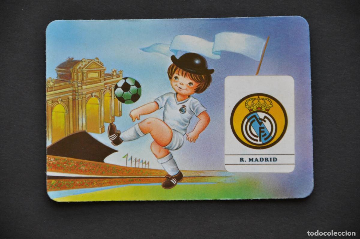 Colecionismo Calend&aacute;rios: CALENDARIO 1995 - REAL MADRID - ELECTRODOM&Eacute;STICOS MART&Iacute;N (SELAYA-SANTANDER)