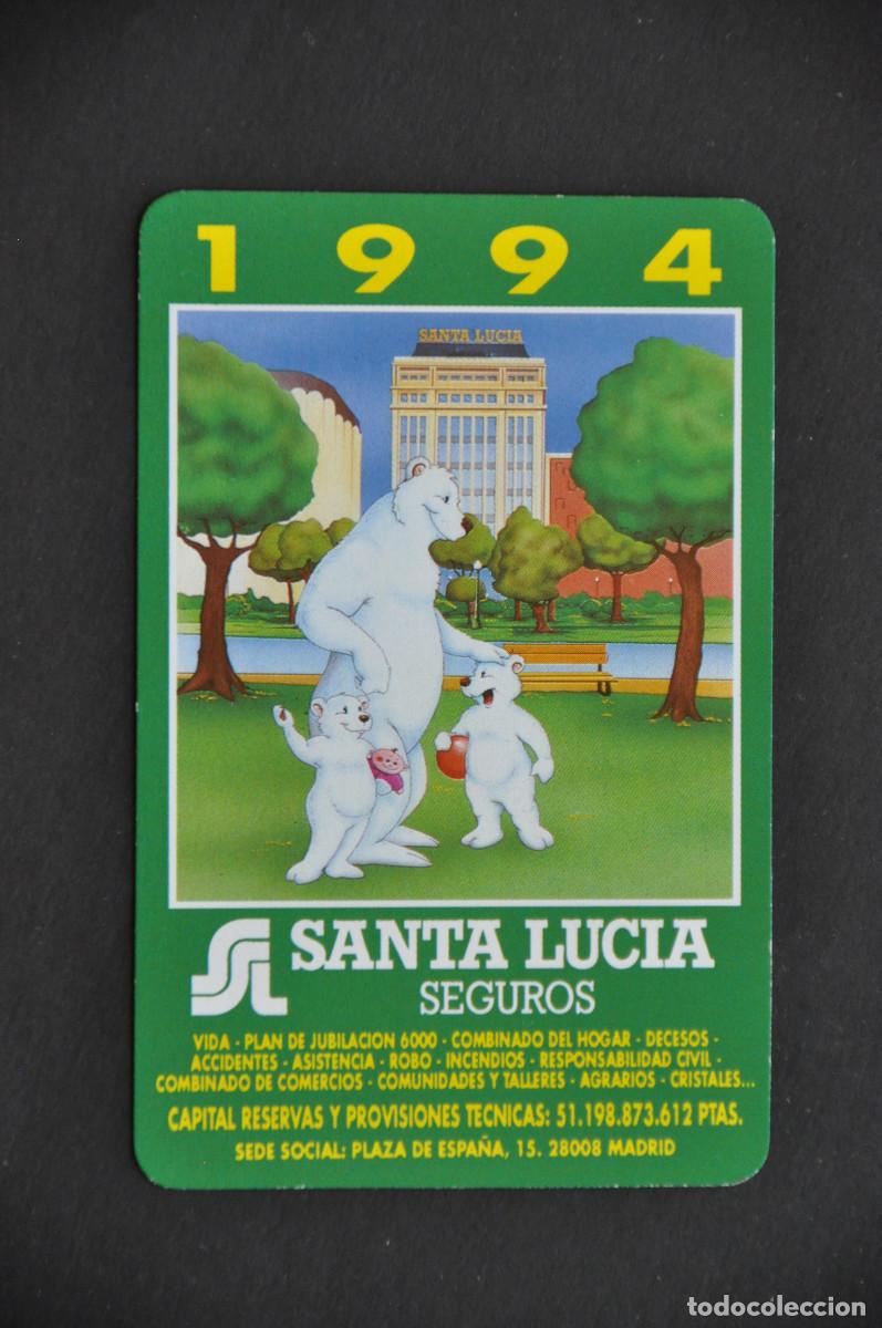 Coleccionismo calendarios: CALENDARIO FOURNIER 1994 - SEGUROS SANTA LUC&Iacute;A