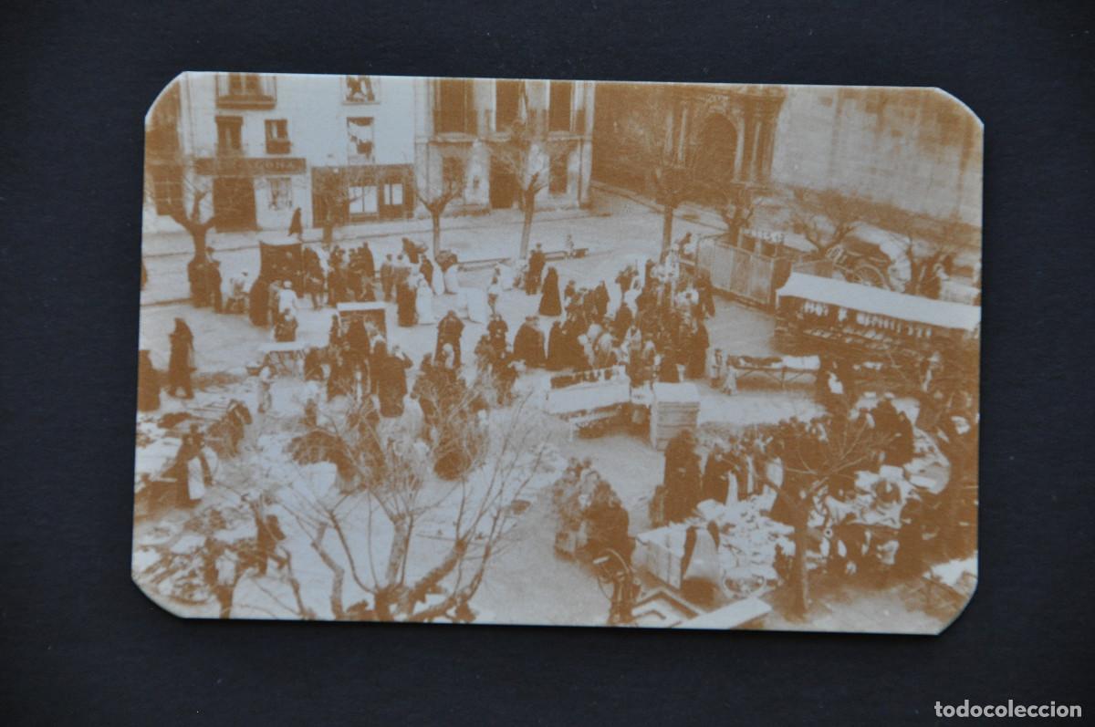 Coleccionismo calendarios: CALENDARIO 1988 - PLAZA DEL MERCADO 1915 - SUCESORES DE J. GARC&Iacute;A CALVO (LOGRO&Ntilde;O)