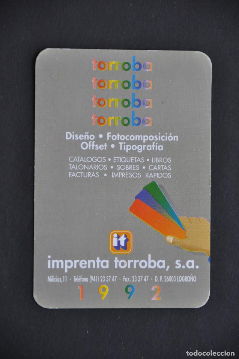 Coleccionismo calendarios: CALENDARIO 1992 - IMPRENTA TORROBA (LOGRO&Ntilde;O)