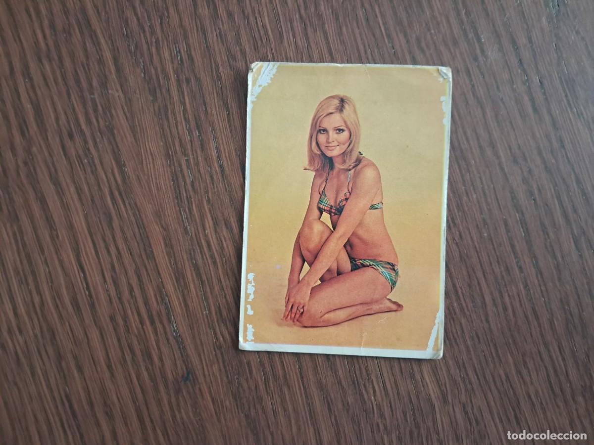 Coleccionismo calendarios: calendario de serie DLB 42.831, serie 75-B5, playa n&ordm; 20, chicas, a&ntilde;o 1975.