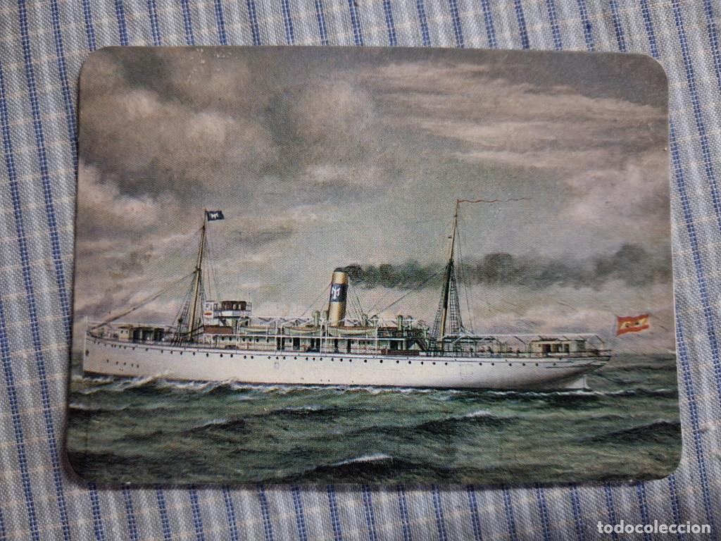 Colecionismo Calend&aacute;rios: Calendario Caja de Baleares Sa Nostra. A&ntilde;o 1991. Vapor Correu Miramar. Serie Sa Nostra Pintura.