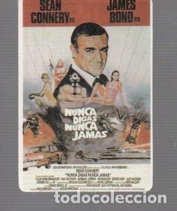 Collezionismo Calendari: CALENDARIO DE CINE NUNCA DIGAS NUNCA JANAS MP. N&ordm;127 DEL A&Ntilde;O 1992 PUBLICIDAD DE GIMNASIO IMPERIAL