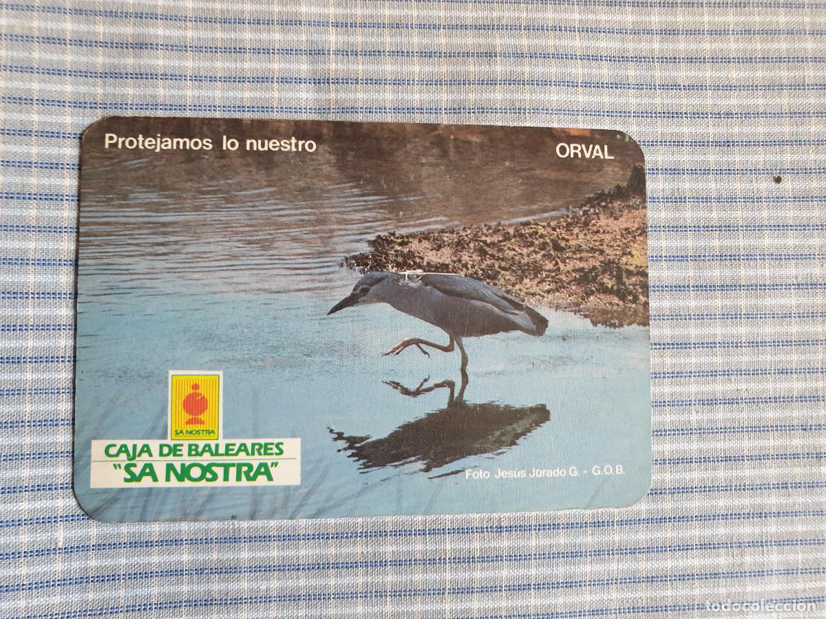 Coleccionismo calendarios: Calendario Caja de Baleares Sa Nostra. Orval. A&ntilde;o 1985. Serie Aves. Estado ver imagen