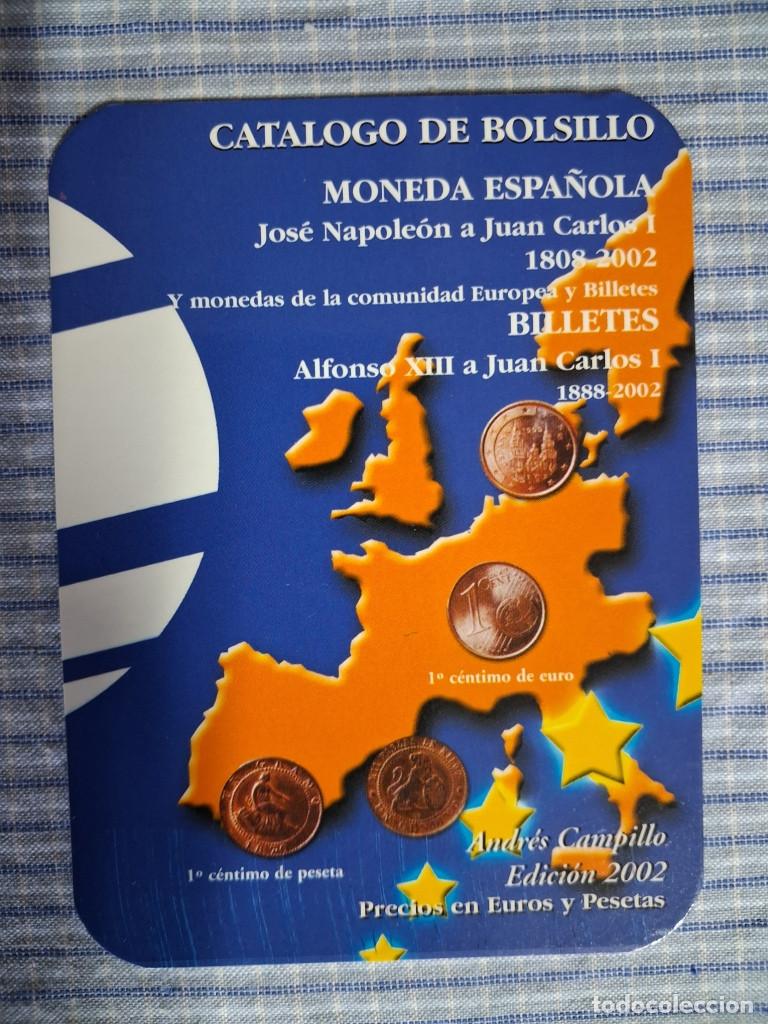 Coleccionismo calendarios: Calendario Moneda Espa&ntilde;ola Cat&aacute;logo. A&ntilde;o 2002. Estado ver im&aacute;genes