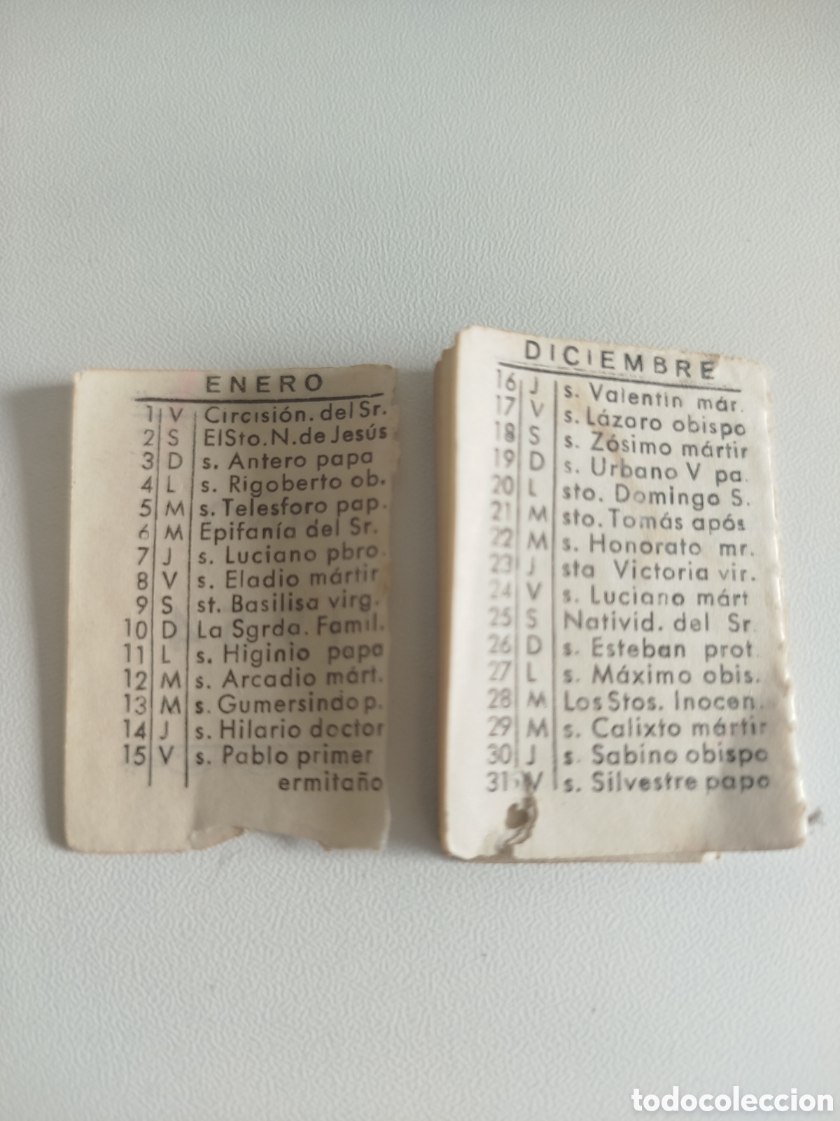 Coleccionismo calendarios: Librito almanaque de 1954. - Foto 2