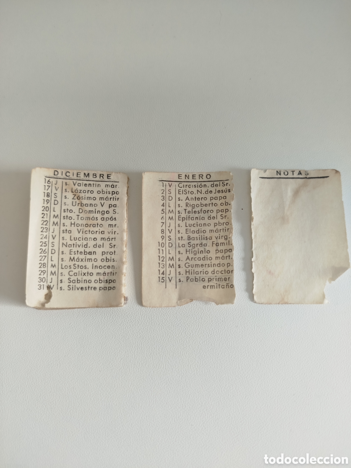 Coleccionismo calendarios: Librito almanaque de 1954. - Foto 5