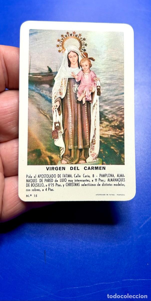 Coleccionismo calendarios: 4126.Calendario Fournier a&ntilde;o 1966 de la Virgen del Carmen