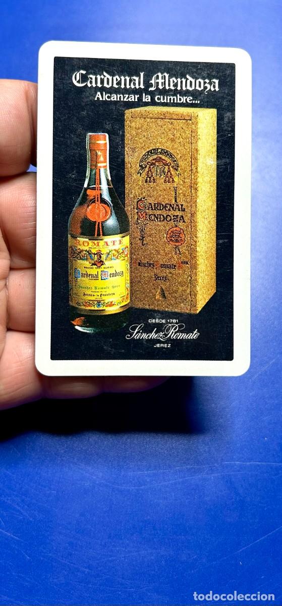 Coleccionismo calendarios: 4135.Calendario Fournier a&ntilde;o 1988 del brandy Cardenal Mendoza de S&aacute;nchez Romate