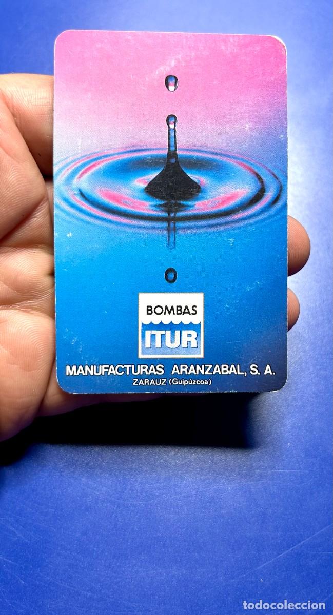 Coleccionismo calendarios: 4138.Calendario Fournier a&ntilde;o 1991 de la marca Bombas Itur