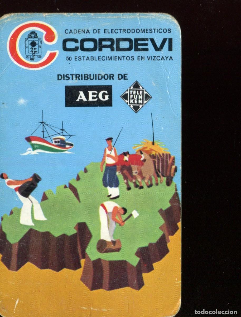 Coleccionismo calendarios: Calendario Cadena Electrodomesticos Cordevi Distribuidor de AEG y Telefunken - A&ntilde;o 1977