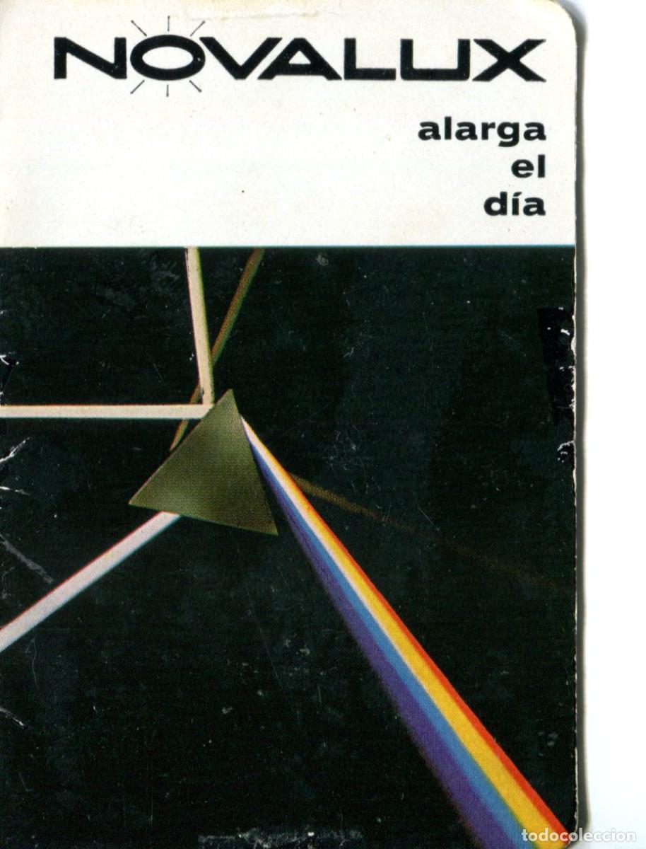 Coleccionismo calendarios: CALENDARIO DE BOLSILLO. DIPTICO. NOVALUX Alarga el Dia. 1968 Ver Fotos