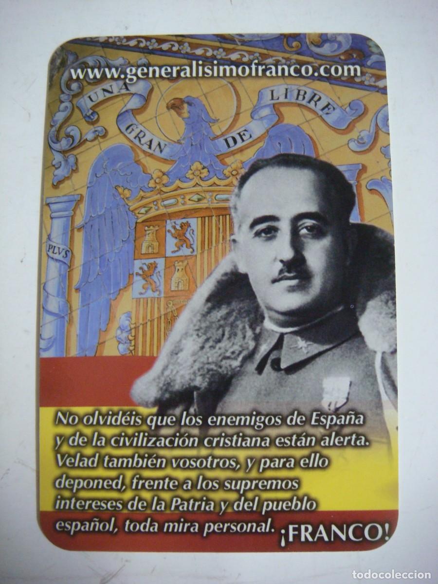 Coleccionismo calendarios: CALENDARIO DE FRANCO A&Ntilde;O 2012-(&)
