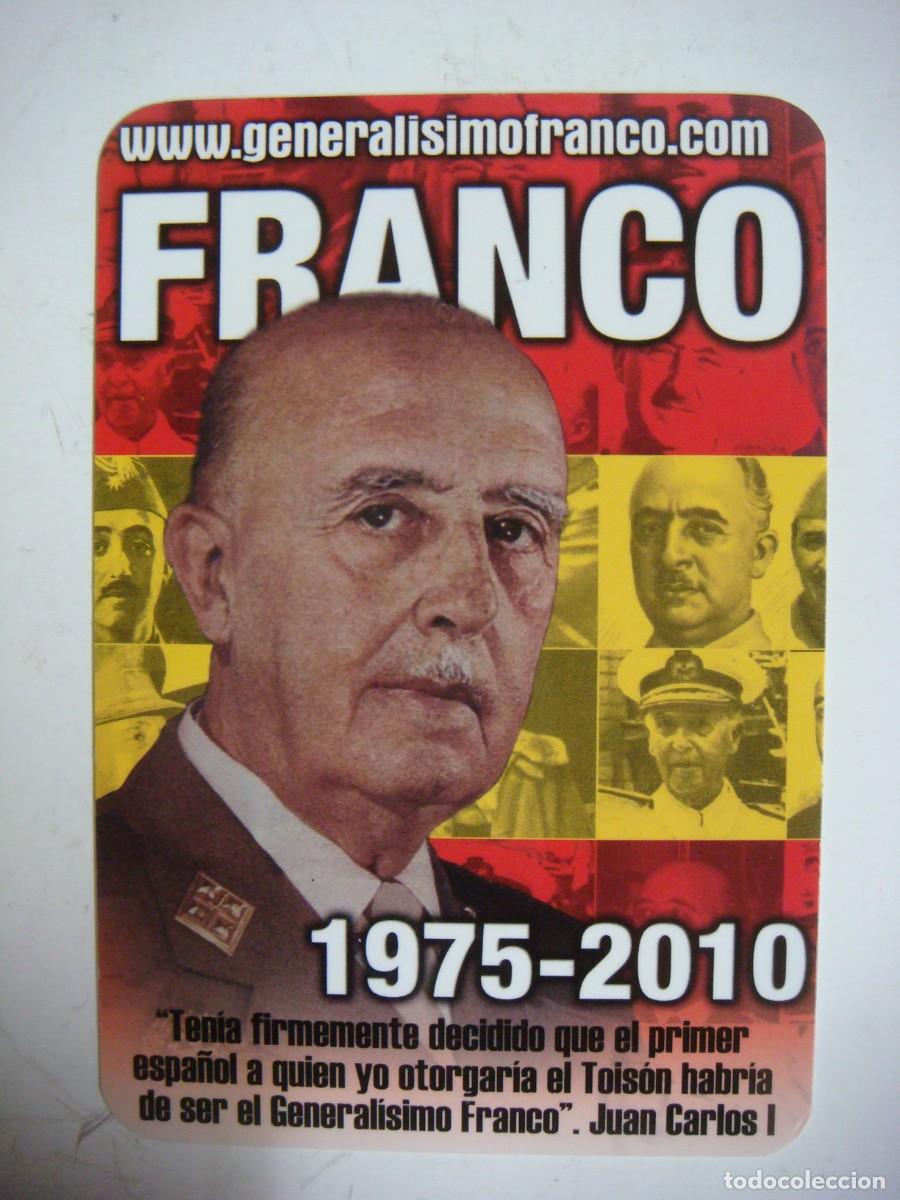 Coleccionismo calendarios: CALENDARIO DE FRANCO 1975-2010 A&Ntilde;O 2010-(&)