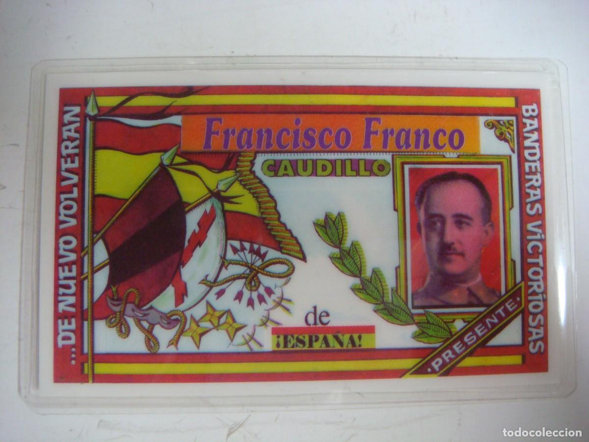 Coleccionismo calendarios: CALENDARIO PLASTIFICADO DE FRANCO DE NUEVO VOLVERAN BANDERAS VICTORIOSAS A&Ntilde;O 2018-(&)